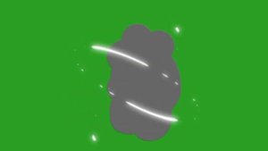 Fight cloud green screen (FREE TO USE)