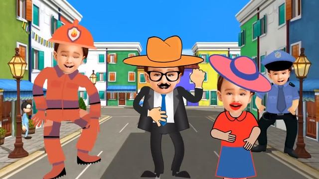 Песня про полицейского для детей - Самая весёлая песня для детей - Песни малышам развивающие