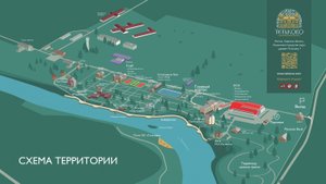 Территория - оздоровительный комплекс "Тетьково" УДП РФ