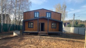 Каркасный дом 160м2 на участке, с забором из профлиста. Подходит под семейную ипотеку. 9 млн.рублей