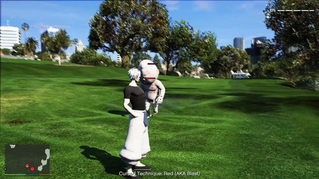 Gojo Satoru VS Cursed Spirits in GTA 5 | Jujutsu Kaisen смотреть онлайн