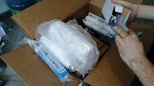 Система обратного осмоса Hubert распаковка