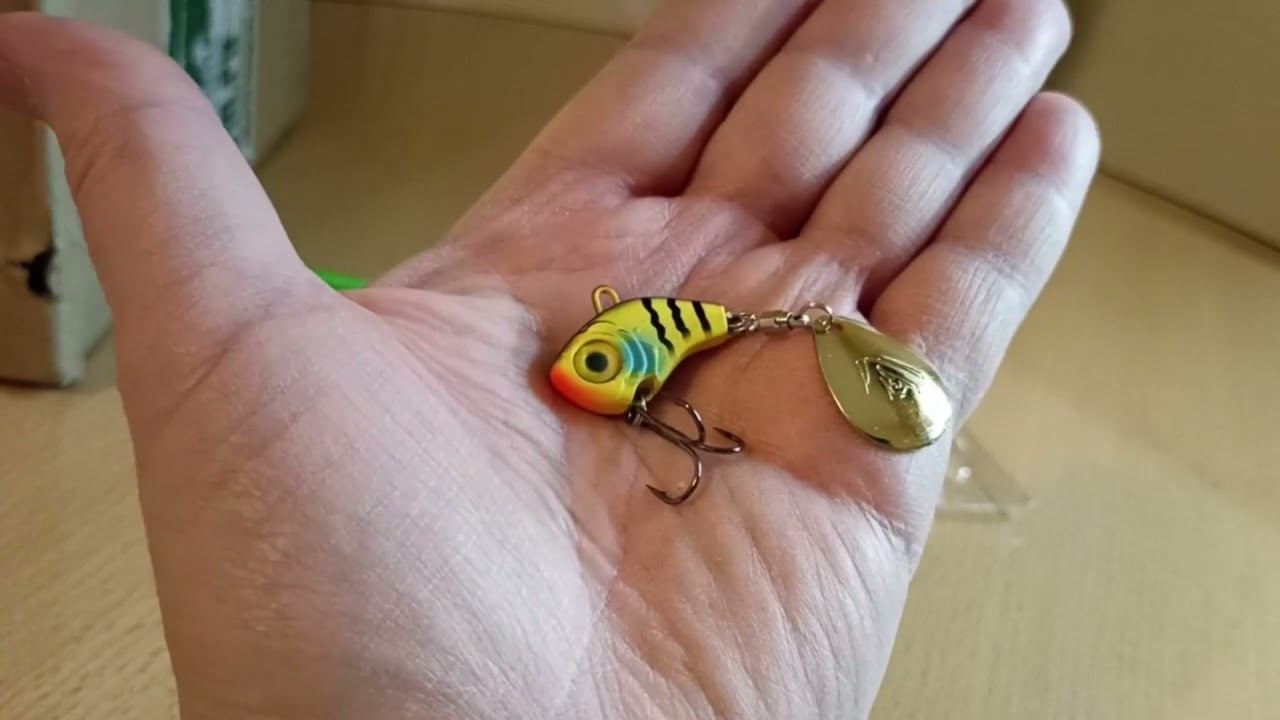 Распаковка посылки с блесной Select Tail Spinner Turbo по заказу Fmagazin