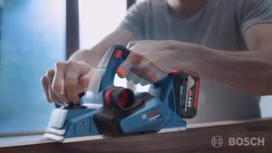 Bosch GHO 185-LI CORDLESS PLANER | Brushless Motor, 18V for Wood