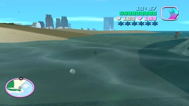 Secret Way How To Swim in GTA Vice City ! (No cheats and mods) смотреть онлайн