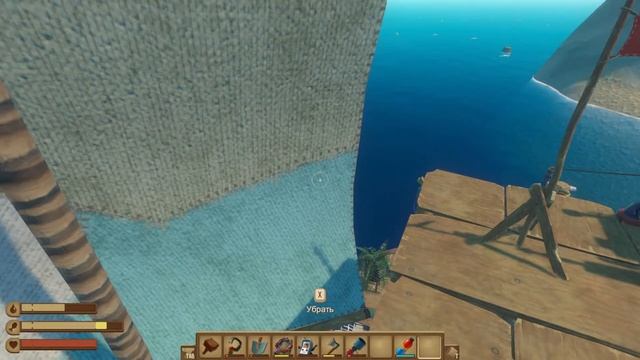 Лутаем сокровища на островах ► Raft update 12 смотреть онлайн