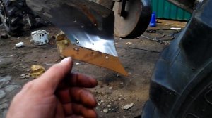 Самодельный плуг для Т-25.!!!!Selbstgemachte Pflug für T-25.!!!!