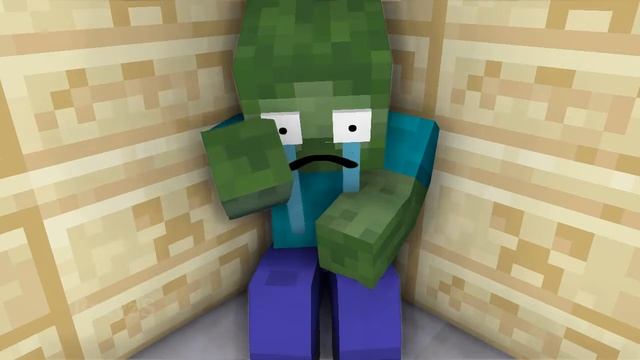Monster School : Battle Stick - Minecraft Animation смотреть онлайн