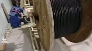Тандем-18 перемотка кабеля с барана на барабан