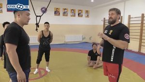 Улица Спортивная. Тренировка для монгольских борцов от  Виталия Минакова