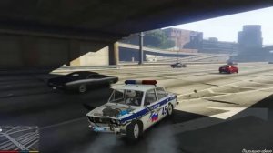 GTA 5 Моды:  ДПС в GTA 5 - Русские машины