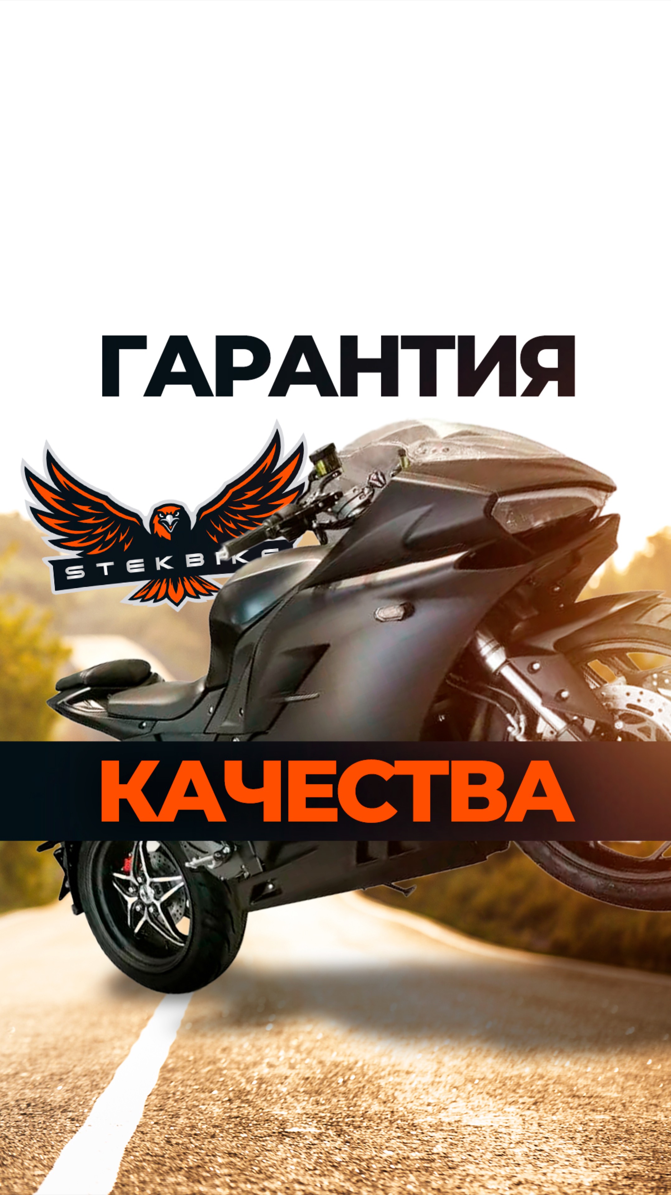 Электромотоциклы с гарантией