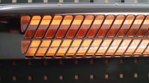 Инфракрасный обогреватель Ресанта ИКО 1200Л в работе