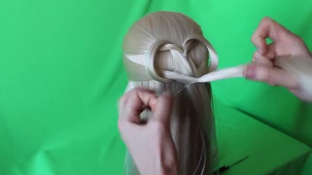Прическа бабочка  Прическа на каждый день  Hairstyles for each day