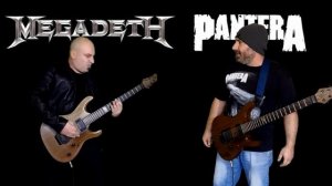 Megadeth VS Pantera (Guitar Riffs Battle)