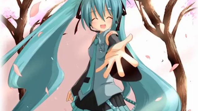 Hatsune Miku 'Sakura-uta'(Cherry Blossom Song) (with English translation) смотреть онлайн