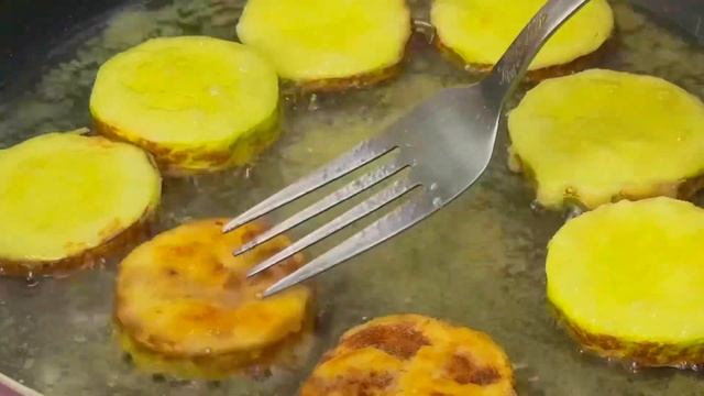 Лучшая закуска из кабачков за 5 минут #рецепты #кабачки #закускаизкабачков