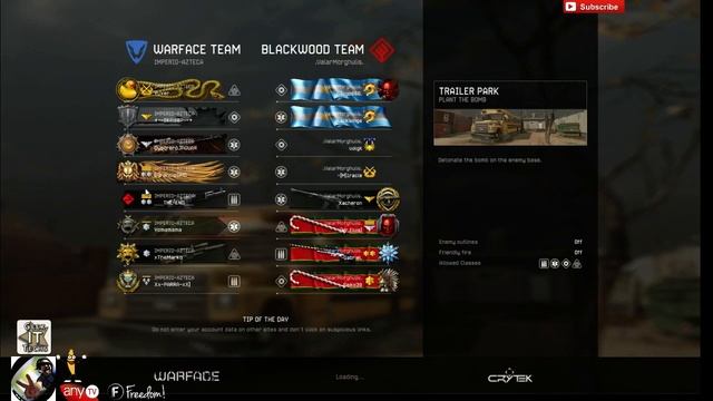 Jugando Warface Livestream Clan Imperio Azteca con Team Speak смотреть онлайн