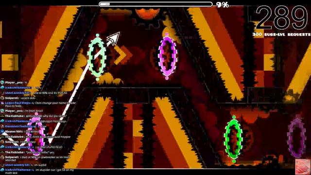 Cataclysm 65% Geometry Dash (No lvl Requests) GO=SLOW BALL смотреть онлайн