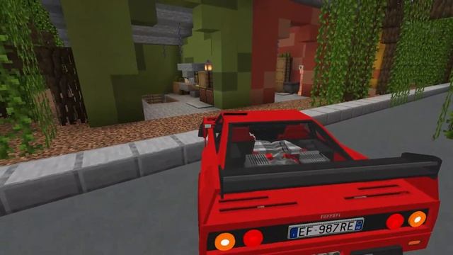 ОБЗОР НА ИТАЛЬЯНСКУЮ ЛЕГЕНДУ!FERRARI F40|BEDROCK EDITION смотреть онлайн