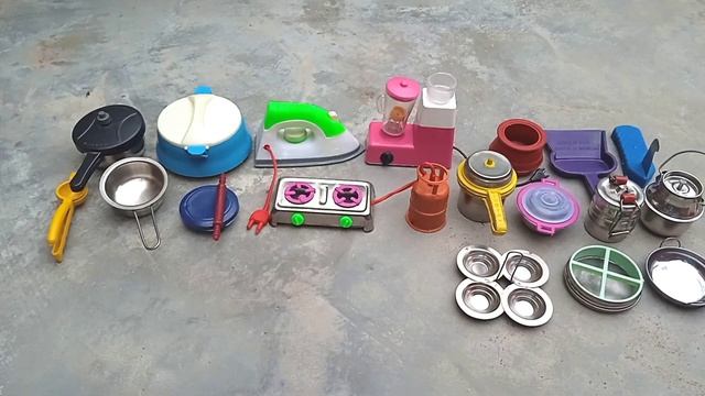 6 Minutes Satisfying with Unboxing Disney Hello KittySanrio Kitchen Set | Cute Mini Kitchen Set