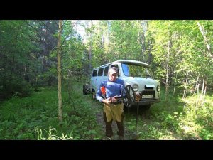 ПОМОТАВШИСЬ ПО ЛЕСНЫМ ДОРОГАМ И НАЙДЯ РАЗНЫЙ МЕТАЛЛ, ВЫЕХАЛ НА МЕСТО ГДЕ РАНЬШЕ СТОЯЛА ИЗБА!