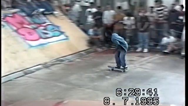 Ray Barbee Mike Santarossa Gershon Mosely Moses Itkonen Radlands Skateboarding Championships 1995