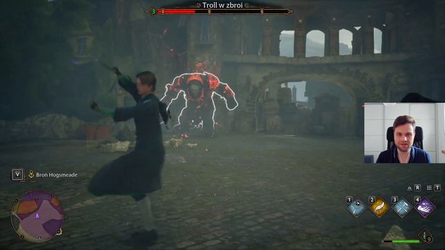 ATAK TROLLA! MASAKRA w HOGSMEADE! 😱 HOGWARTS LEGACY ODC 4 (SLYTHERIN)