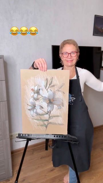 Лилии и ирисы, это -чума😃 все мои картины 👉 https://amorepastels.ru/ #homdecor #gift смотреть онлайн