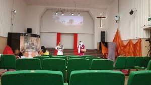 20.04.25г. Утренняя репетиция пасхального спектакля. Сцена 1-2.