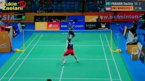 SKILL EPIC!! CHICO DWI WARDOYO v PANARIN DMITRIY || BADMINTON ASIA 2023