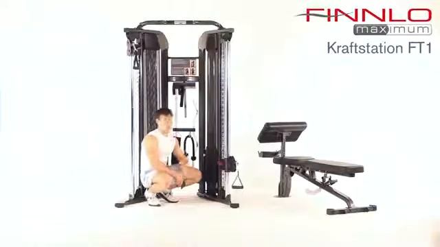 Кроссовер FINNLO MAXIMUM FT1 - тренировка на фитнес-станции