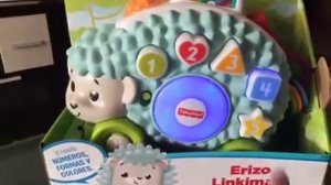 Fisher Price Erizo Linkimals, Juguete interactivo bebés +9 meses, Muy llamativo y bonito  Ideal par