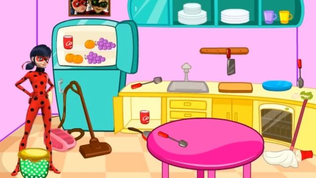 Miraculous Ladybug Clean (Леди Баг: уборка) смотреть онлайн