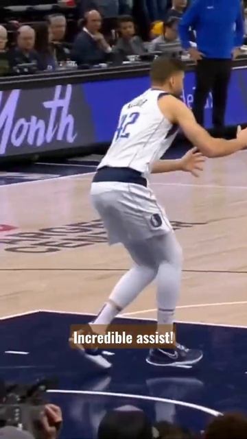 Luka got an assist through the legs! 😲 смотреть онлайн