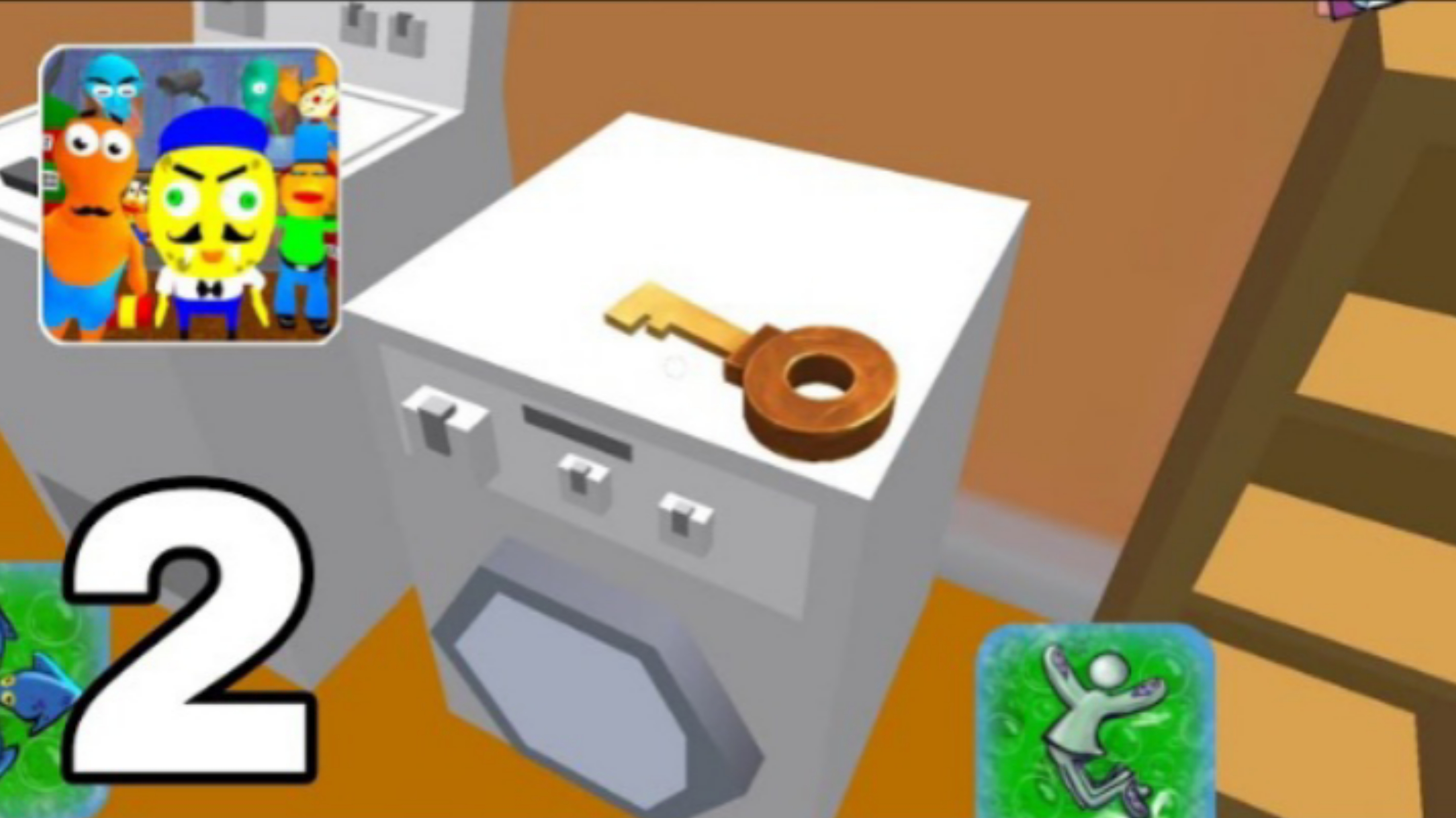 Sponge Neighbor Escape 3D New Update Gameplay Level 2