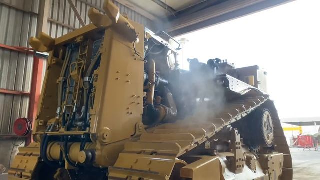CATERPILLAR D11T CRAWLER TRACTOR (DOZER) RESTORATION BEFORE AND AFTER HEAVY EQUIPMENT BIG MACHINE. смотреть онлайн