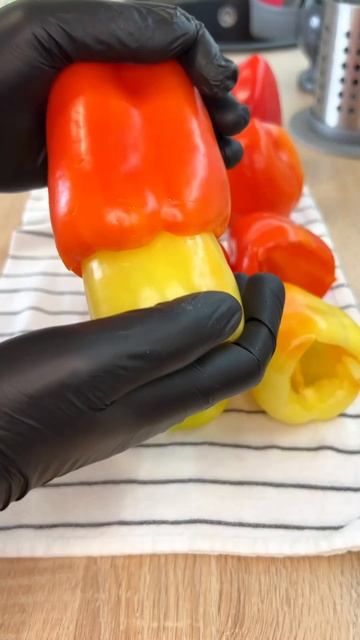 Как сохранить перцы на зиму! #food смотреть онлайн