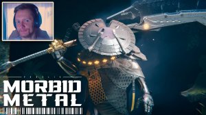 Morbid Metal - Обзор на Геймплейный Трейлер нового аниме sci-fi слэшера о Ниндзя как NieR Automata