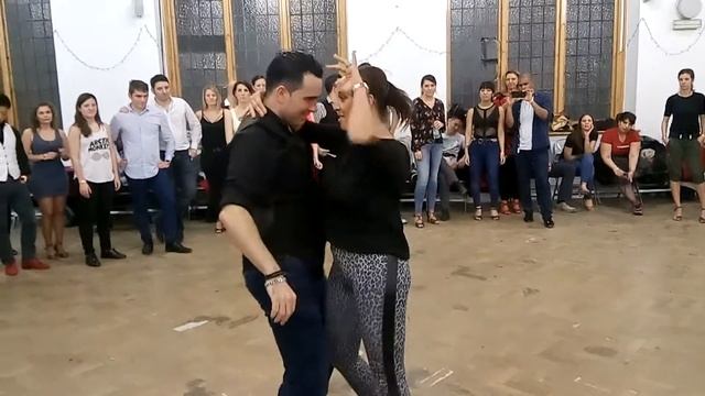 Peynao  Sonia Isabelle Bachata Demo Bachata Spice London UK Jan 2016