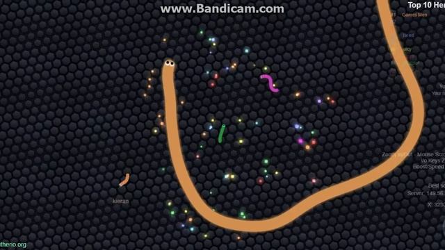 Slither.io #4 wielka rozwałka i 3 topka!