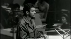 Ernesto Guevara reconoce los fusilamientos en Cuba en la ONU en 1964