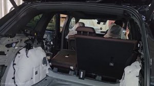 Шумоизоляция багажника нашего Geely Monjaro - Автотехцентр SoundSpeed