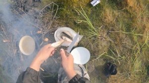 Рыбалка на озере,уха из чебака