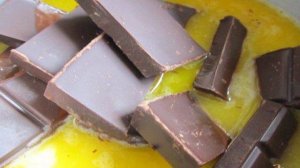 Кофейные брауни с миндалем