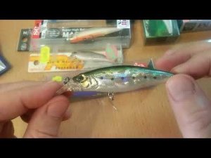 Распаковка посылки с воблером Cultiva Rip'n Minnow 80S
