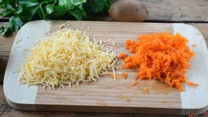 Слоеный салат Новогодний