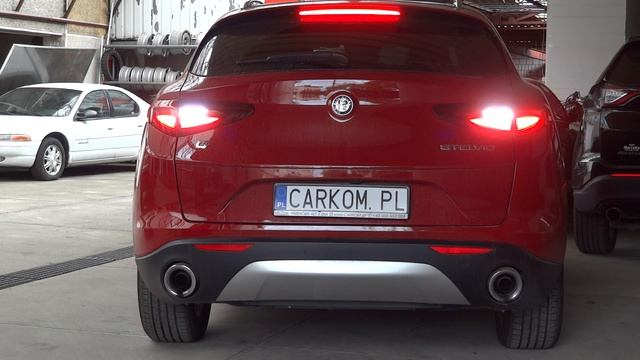 Alfa Romeo Stelvio Przeróbka świateł USA na Euro