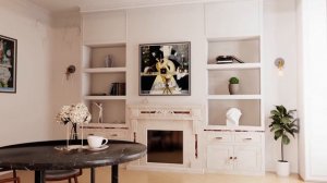 Anna Berezovskaya Artist. Paintnings in interior.