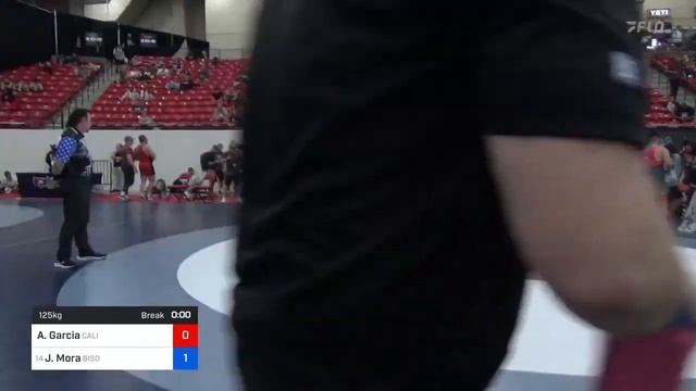 125 Kg Rnd Of 32 - Anthony Garcia, California Vs Juan Mora, Bison Wrestling Club 8c3f